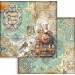 Набор бумаги для скрапбукинга Stamperia SBBL148 "SIR VAGABOND IN FANTASY WORLD", 30,5х30,5 см
